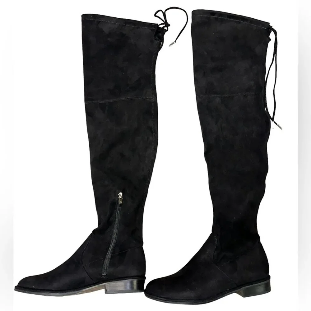 Marc Fisher Black Boot Over the Knee Size 5M (5.5) Never Worn